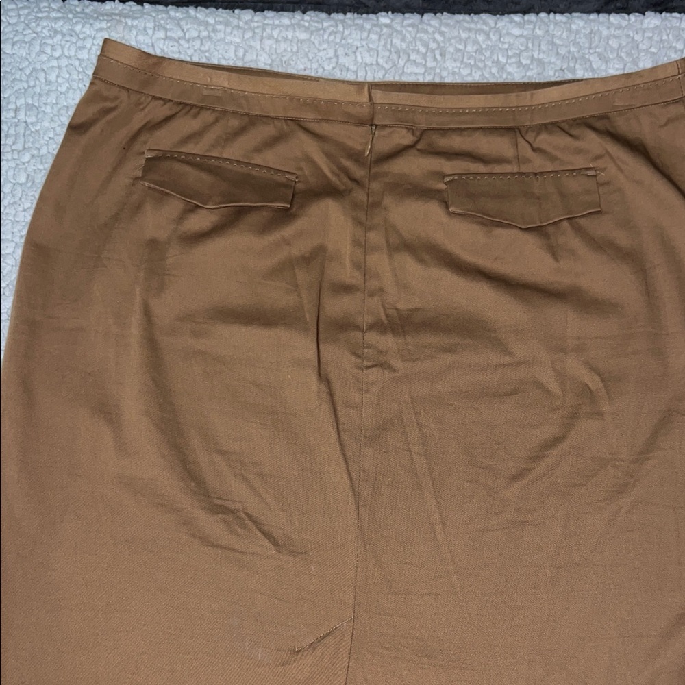 New York & Company Tan Pencil Skirt - Picture 4 of 7
